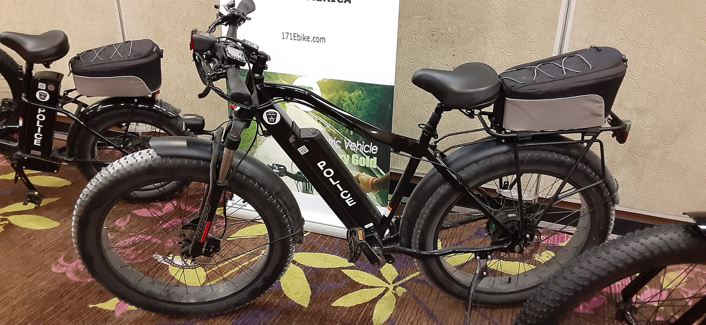 PALADIN Fat tire electric bike - Black