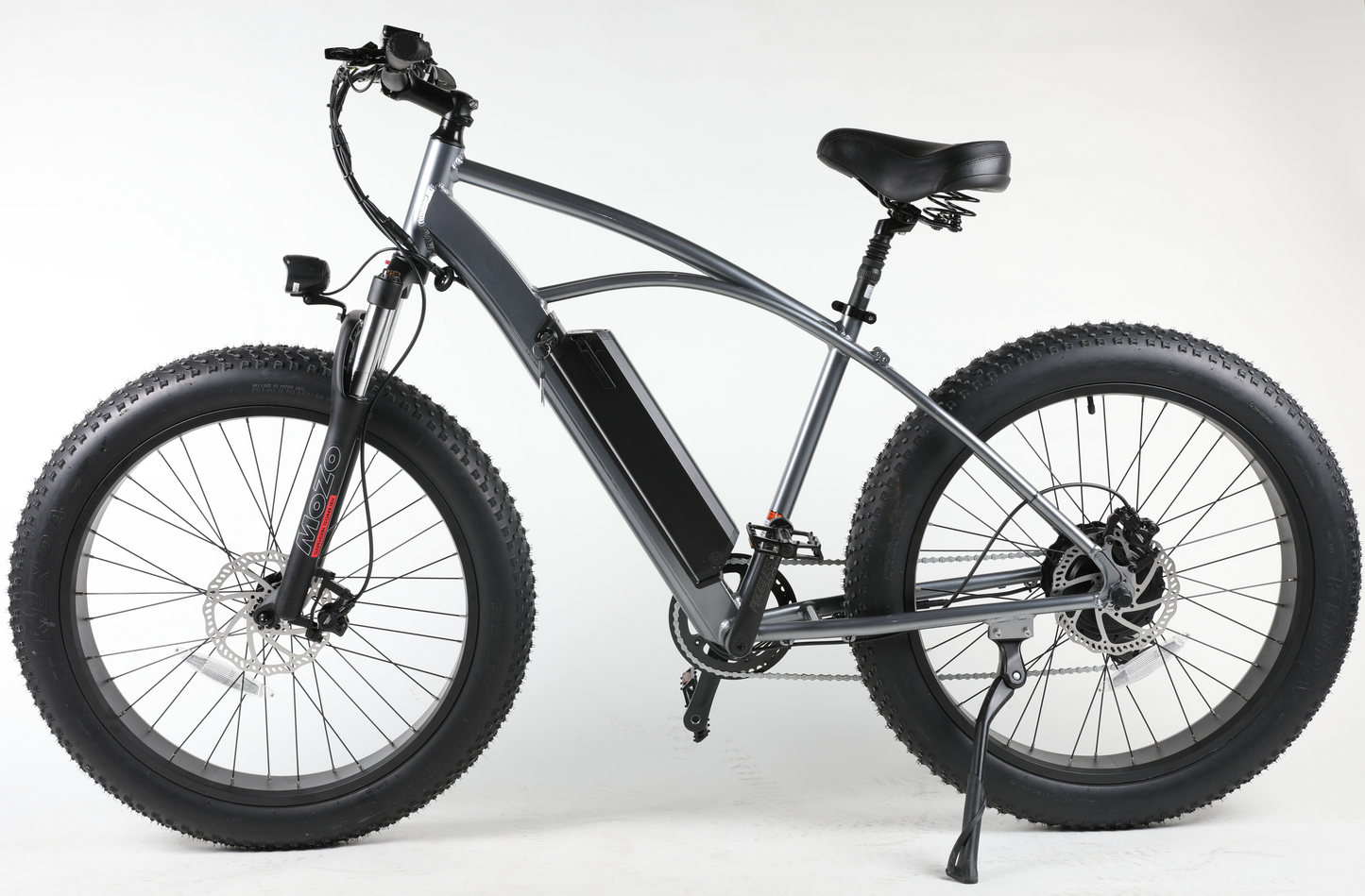 Electric bike specifications: 48volt 500 watt Bafang motor, Samsung Lithium ION Battery, Kenda tires, Shimano Gears, Tektro Hydraulic Disc brakes, Electric Fat Tire Bikes, Electric Mountain Bike, ebike