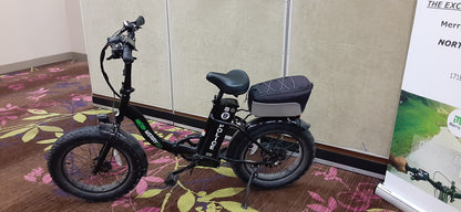 FAT-S Folding Electric Bike - Black