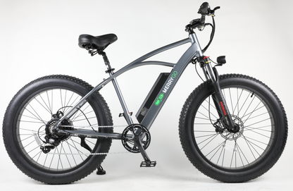 Electric bike specifications: 48volt 500 watt Bafang motor, Samsung Lithium ION Battery, Kenda tires, Shimano Gears, Tektro Hydraulic Disc brakes, Electric Fat Tire Bikes, Electric Mountain Bike, Ebike