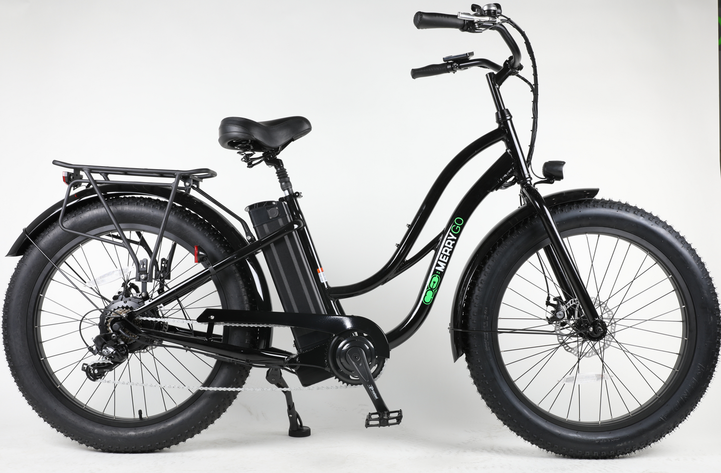 Electric bike specifications: 48volt 500 watt Bafang motor, Samsung Lithium ION Battery, Kenda tires, Shimano Gears, Tektro Hydraulic Disc brakes, Electric Fat Tire Bikes, Electric Mountain Bike, Ebike