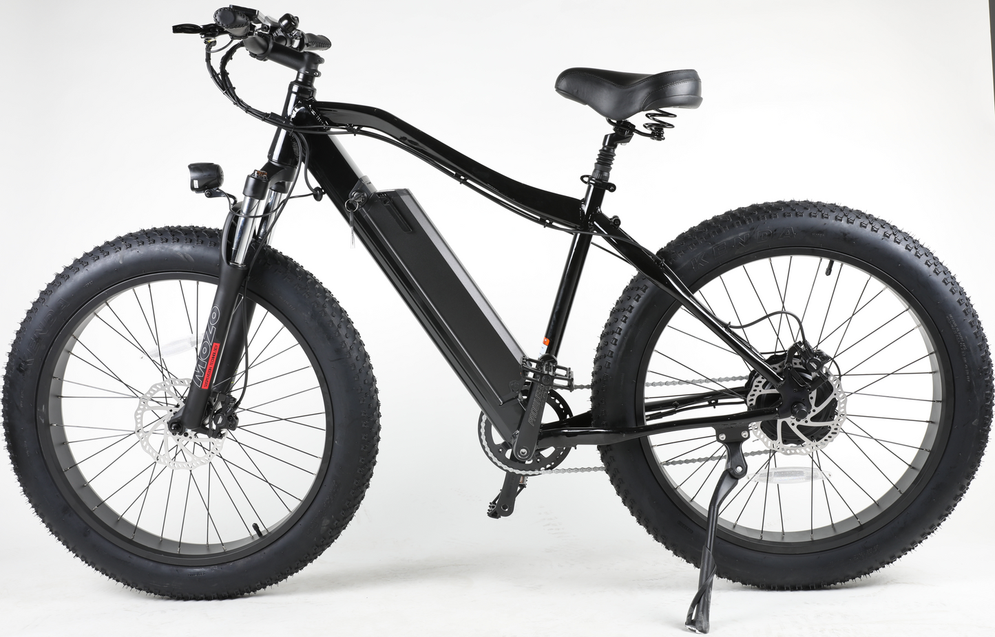 Electric bike specifications: 48volt 500 watt Bafang motor, Samsung Lithium ION Battery, Kenda tires, Shimano Gears, Tektro Hydraulic Disc brakes, Electric Fat Tire Bikes, Electric Mountain Bike, Paladin, Ebike, Fat tire