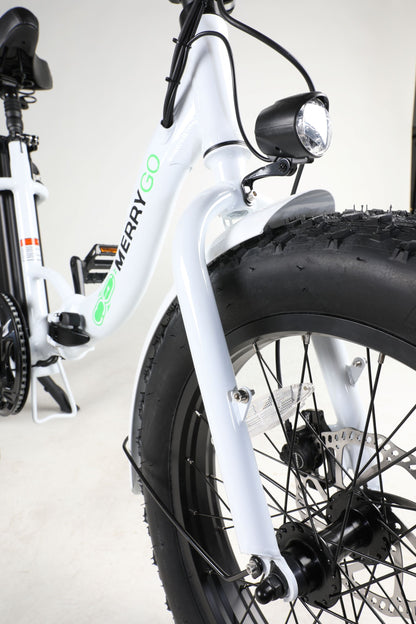 All our electric bikes sport premium components: Kenda tires, Shimano gears, Tektro hydraulic disc brakes, Samsung Battery, Bafang motor, etc. Our mission Buy it once - ride it for life.